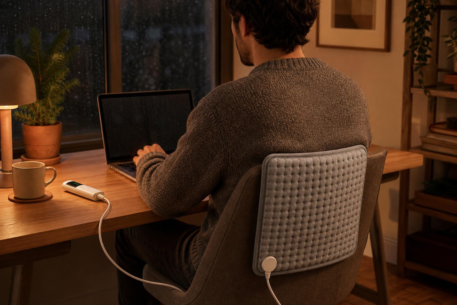 Less stiffness after hours of sitting